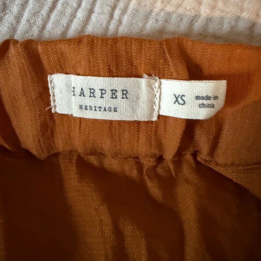 Harper Heritage Rust Colored Skort Size XS - Picture 4 of 6